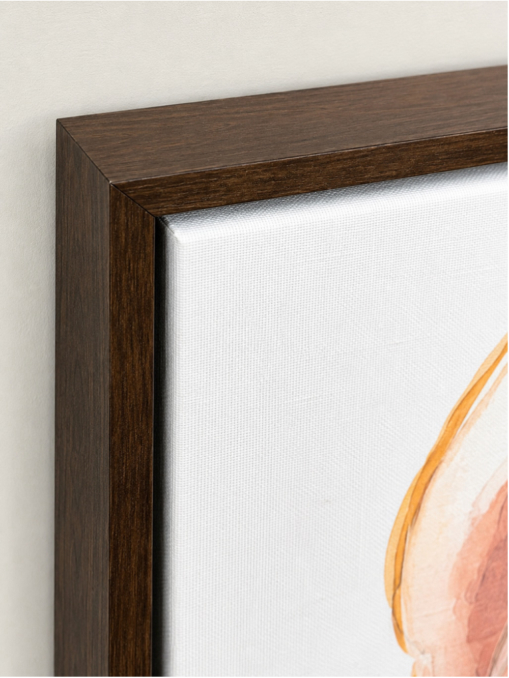 Kate & Laurel Sylvie Framed Canvas Wall Art by Jennifer Redstreake Geary - Picture 3 of 6
